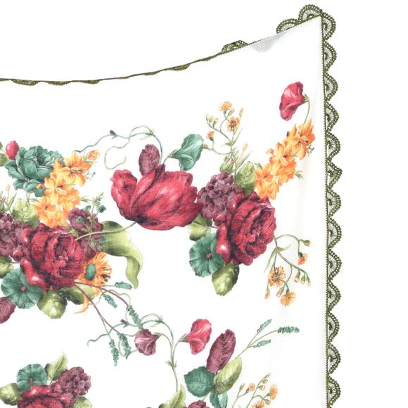 Tulbent Scarf Handmade Crochet Detailing NWOT - Picture 4 of 9